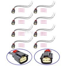 8X Ignition Coil Connector Plug Cable Wire For Ford V6 V8 Flex F150 3.5 3.7 5.0L