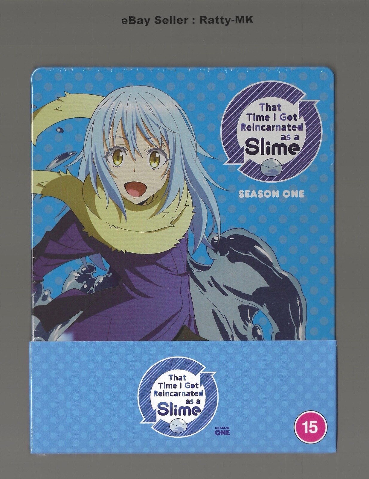 THAT TIME I GOT REINCARNATED AS A SLIME - UK EXCLUSIVE BLU RAY STEELBOOK - NEW