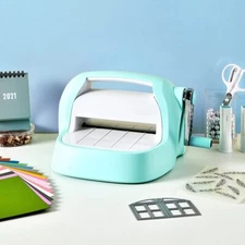 Wizardi Die Cutting & Embossing Machine Combo 6” Opening with 2 Cutting Pads ...