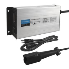 Battery Charge Charger 3-Pin 48V 15A with Plug for Yamaha Golf Cart Year 07 USA