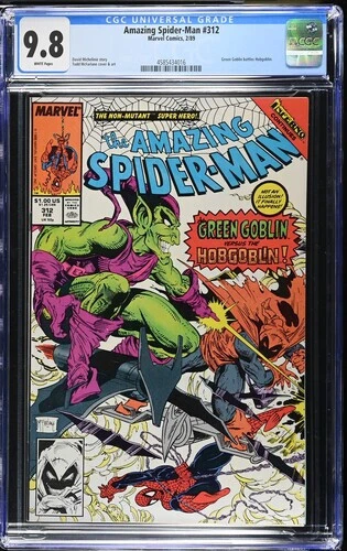 Amazing Spider-Man 312  9.8 NM/M   White Pages  /