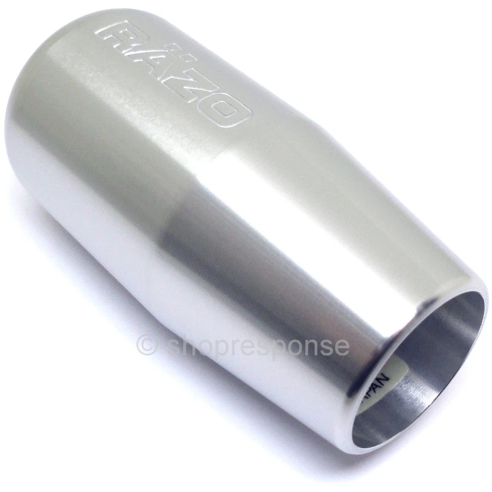 Ручка переключения передач RAZO RA42 серебристая алюминиевая формула 103 г ЯПОНИЯ JDM - Изображение 2 из 3