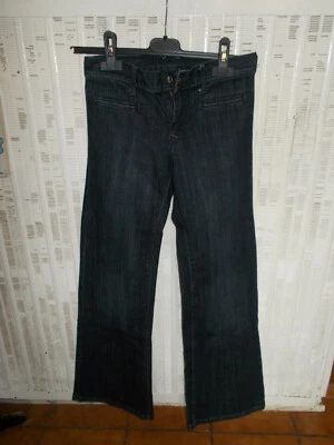 Pantalon bleu foncé Levis Red Tab 10 ans stretch bas large - Photo 1/4