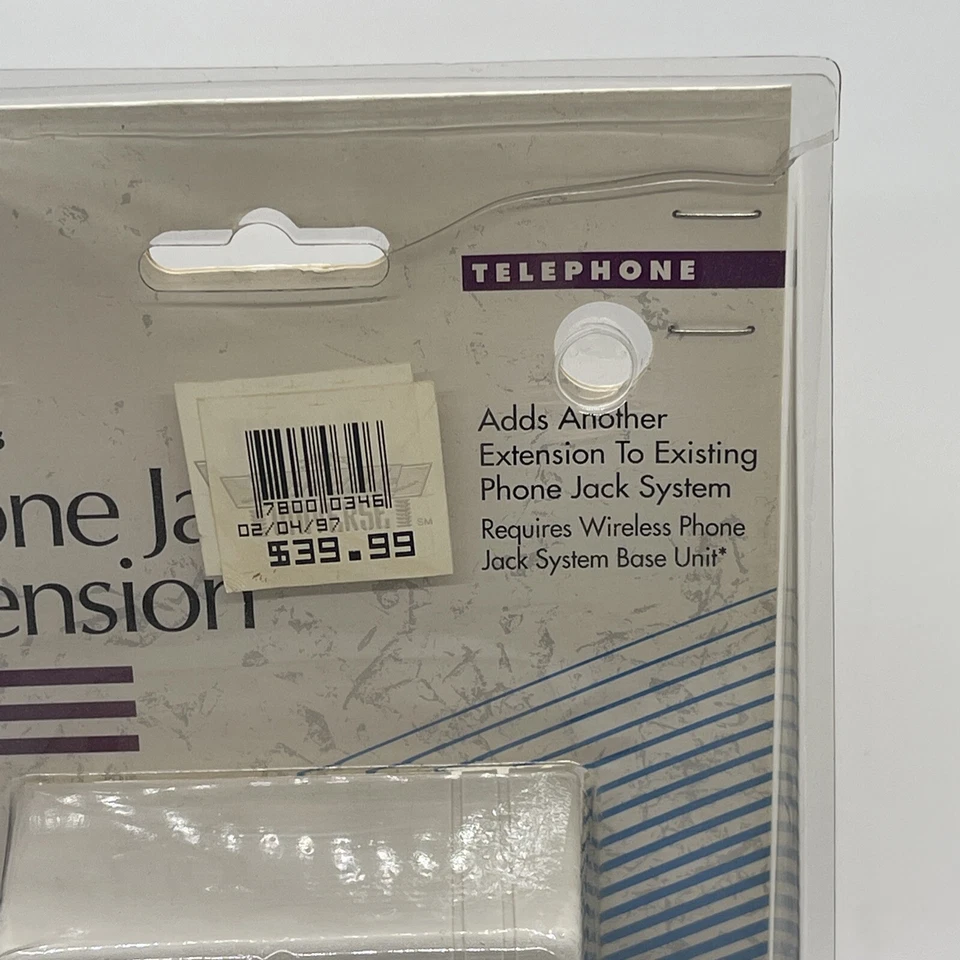 RCA Wireless Phone Jack System Extension RC910 New Old Stock - Image 2 of 4