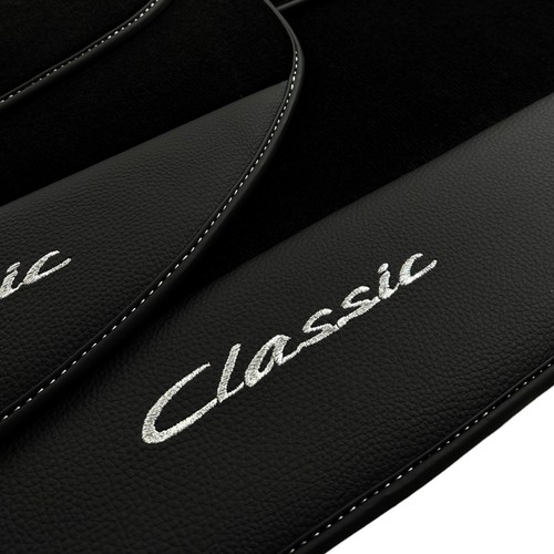 Fußmatten für Porsche 911 Classic 1963-1989 Schwarzer Teppich für Linkslenker - Bild 3 von 10