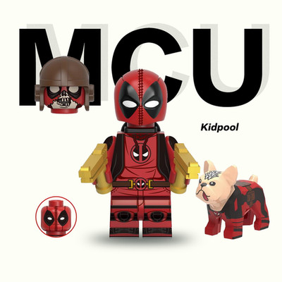 Kidpool Deadpool Custom Minifigure 2 inch Birthday gift for friends