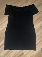 Forever 21 Plus Off-Shoulder Black Bodycon Dress – Size 3X
