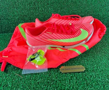 Nike Air Zoom Maxfly 2 'Bright Crimson Lime Blast' Cleats FD8395-600 Size 8