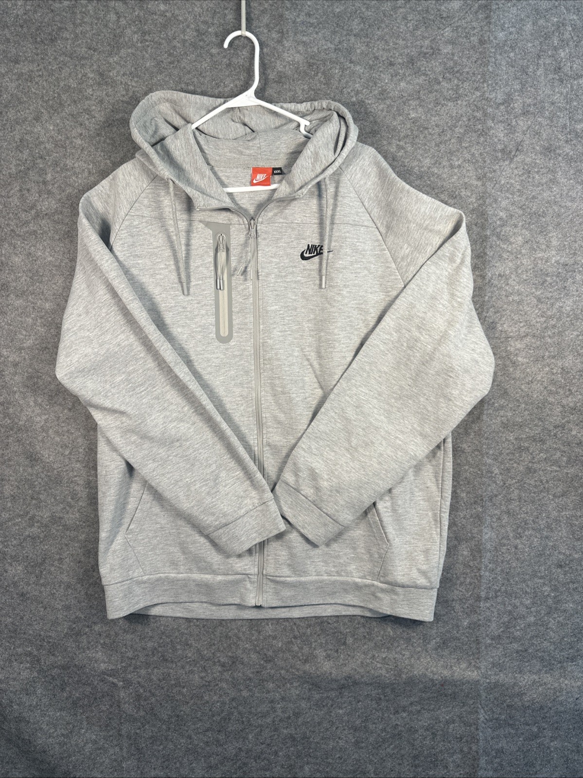 SACAI X NIKE Nike Standard Fit Training Giacca Full Zip Con Cappuccio Felpa Uomo Taglia XXXL Grigio
