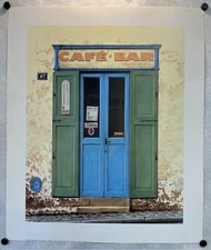 Cafe Bar by Gareth Williams- New/Old Stock Vintage Poster, Athena 1987