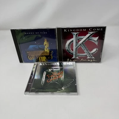 Kingdom Come - Hands Of Time & Bad Image & Twilight Cruiser (3 CD Lot) Metal - Image 1 of 4