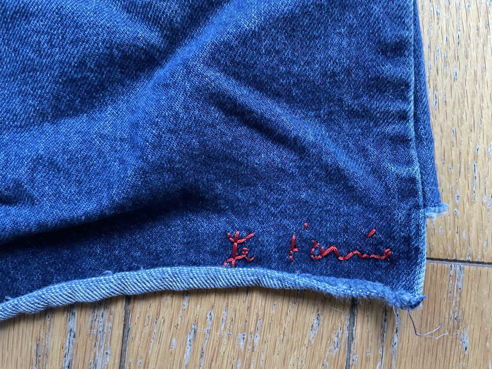 SAINT LAURENT YSL Mini Gonna Jeans Vintage Alta Elasticizzata Taglio Denim 24 XS