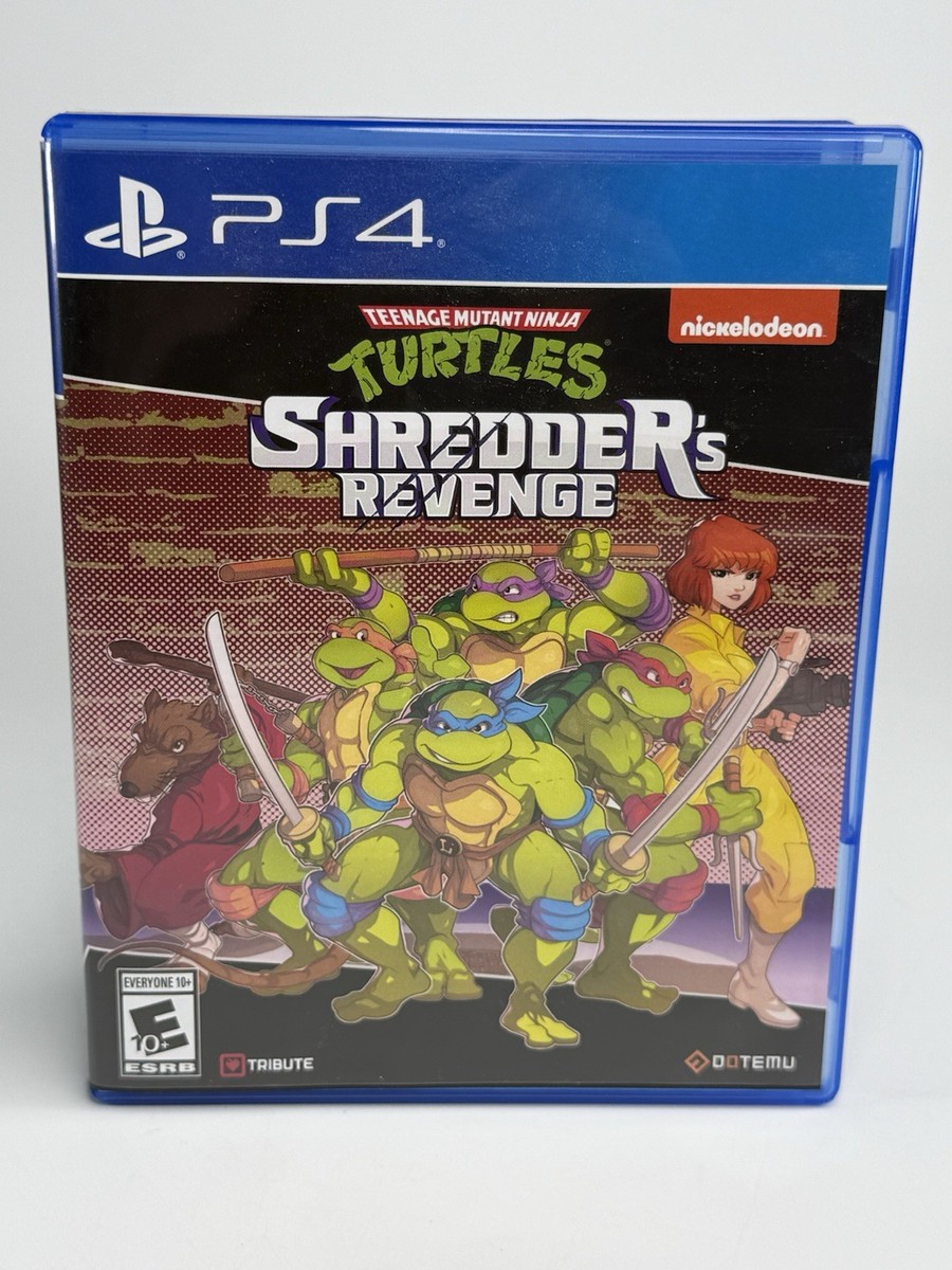 Teenage Mutant Ninja Turtles Shredder's Revenge. PS4 810105670455
