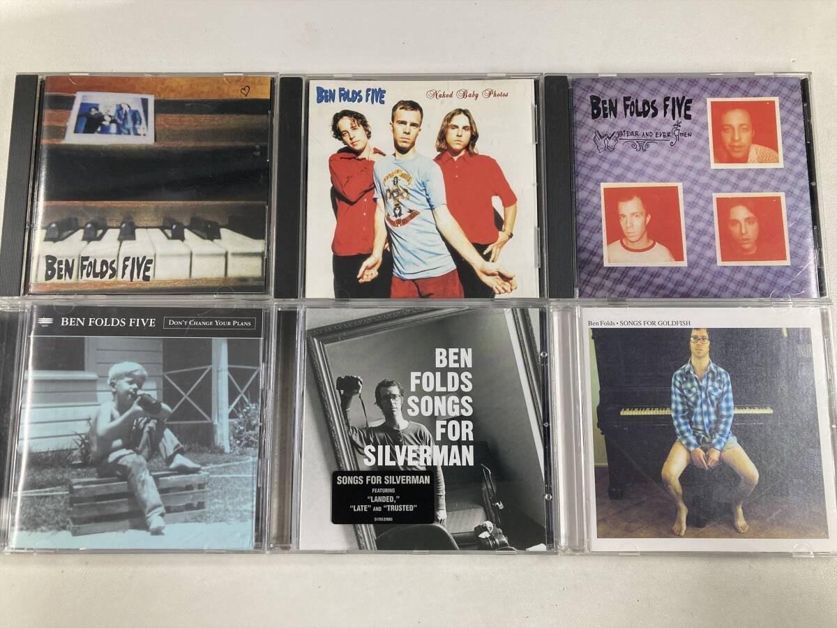 [W0173] Ben Folds Five CD set of 6Ben Folds FiveNaked Baby PhotosWhatever and