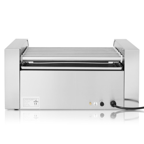 Commercial Electric 18 Hot Dog 7 Roller Grill Cooker Machine with Bun Warmer - Picture 6 of 7