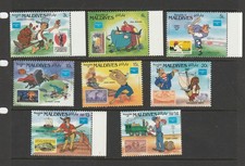 stamps  Maldives   SC#1162-1169mnh set  cv20$
