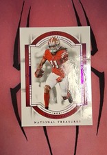 2023 Panini National Treasures - Brandon Aiyuk #88 Purple /49