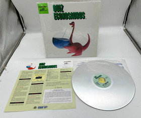 Quiz Econosaurus Laseractive Laser Disc LD ROM 2 US W/ Spine - Hudson Soft 1993