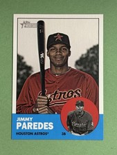 Jimmy Paredes 2012 Topps Heritage Houston Astros #45   F428
