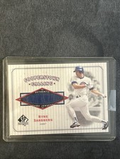 2001 SP Authentic Cooperstown Calling Ryne Sandberg Game Used Jersey #CC-RS