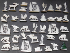 Konvolut alter und rarer Margarine Figuren : Heimische Natur von Edeka Sonne