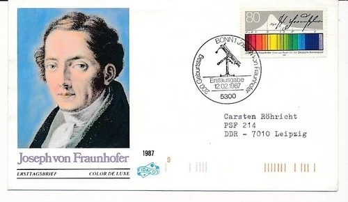 D150630 Joseph von Fraunhofer FDC Germany 1987