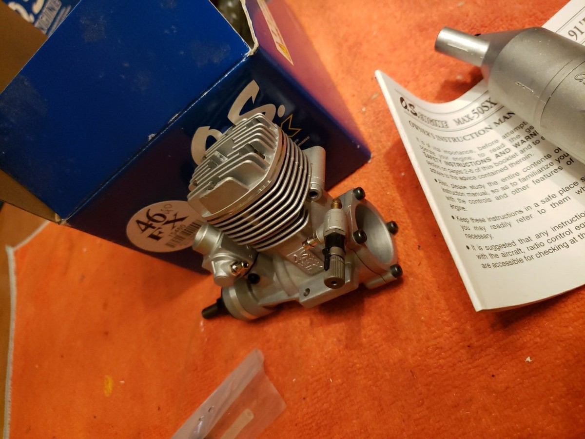 MAX―46FX エンジン OS Engine - OS Max 46 FX RC Motor - New | eBay