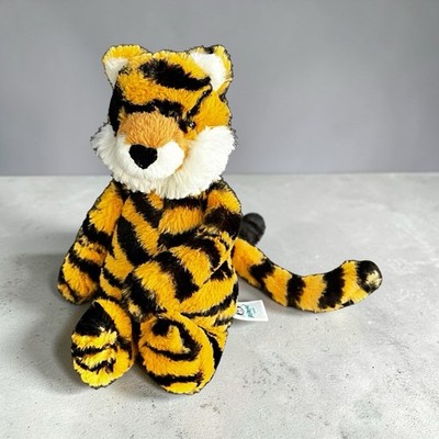 新品タグ付き　 Bashful Tiger Small トラ　虎 Jellycat SMALL (7 inches) Bashful Tiger Retired Rare HTF - EUC