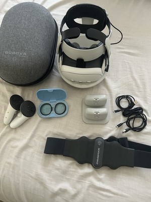 Meta Quest 3 512gb Standalone VR with Controllers, BOBOVR Accessories Bundle