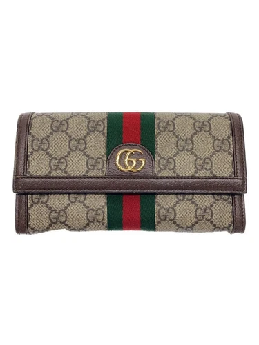 Portefeuille GUCCI Continental Ophidia Web GG Supreme