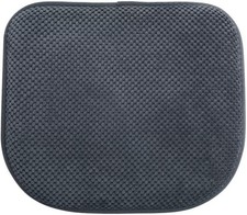 Comfortable Grey Foam Seat Cushions - U-Shaped, Non-Slip  Machine Washable