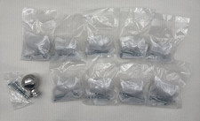 10 Pack Brushed Satin Nickel Cabinet Knobs 1-1/4 Inch30mm Diameter Knurled READ