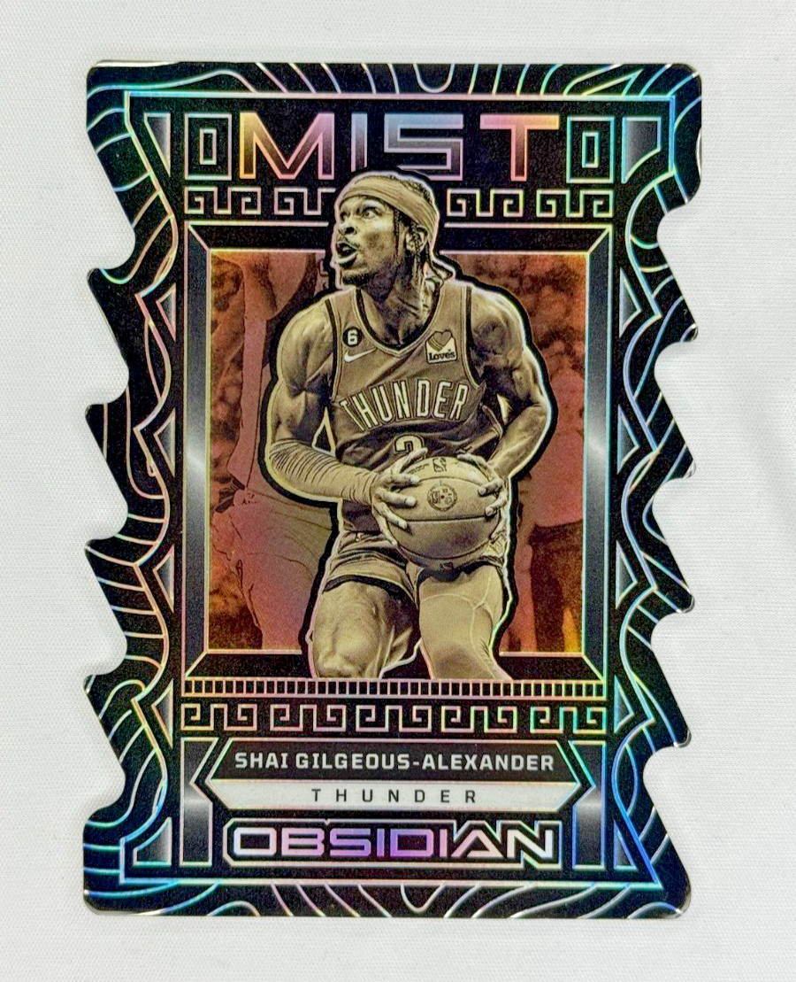 2022-23 Panini Obsidian Shai Gilgeous-Alexander Mist Die-Cut SSP OKC Thunder 🏆
