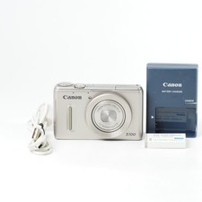 Canon Power Shot S100 Silver 12.1MP Compact Digital Camera [Mint] #14245