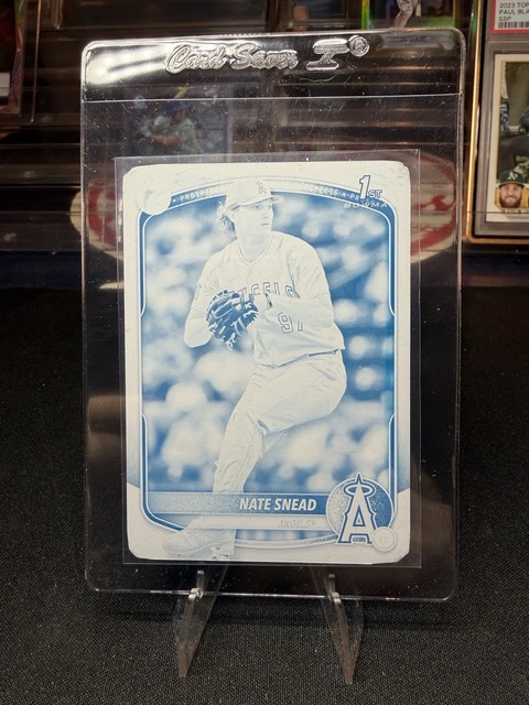 Nate Snead 2025 Bowman Draft Printing Plate 1/1