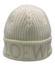 LOEWE Wool Logo Beanie F540257X23 Beige