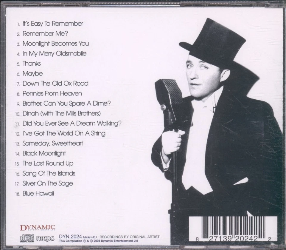 Bing Crosby Pennies From Heaven CD Europa Dynamic Entertainment Ltd 2003 DYN2024 - Bild 2 von 3