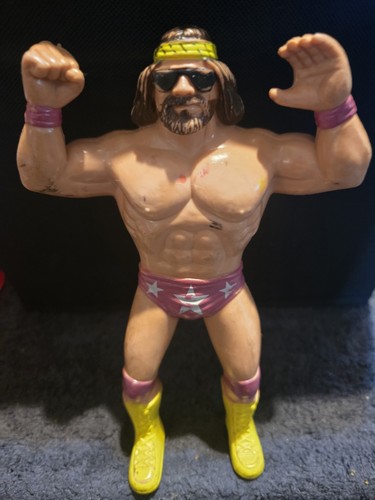 Macho Man Randy Savage WWF LJN FIGURE Loose Played...