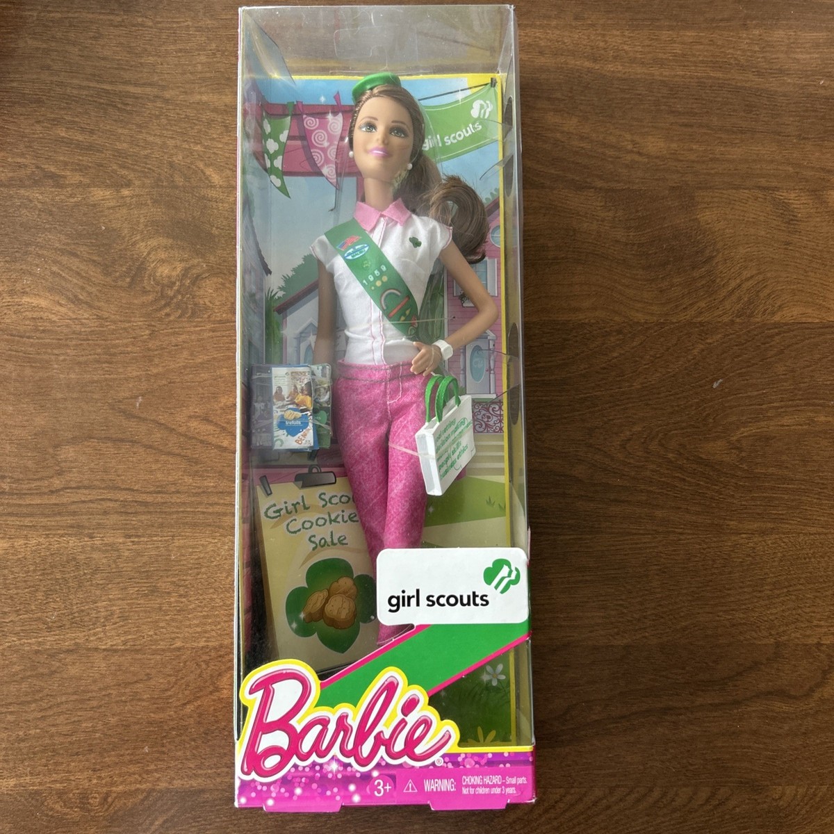 Original Girl scout and Brownie Doll! : r/Dolls 2013 Mattel Girl Scouts Brown Hair W/ Brown Eyes main image 2