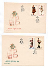 FDC Romania, Romania, 1969 folk costumes, Mi 2739-2744 complete set