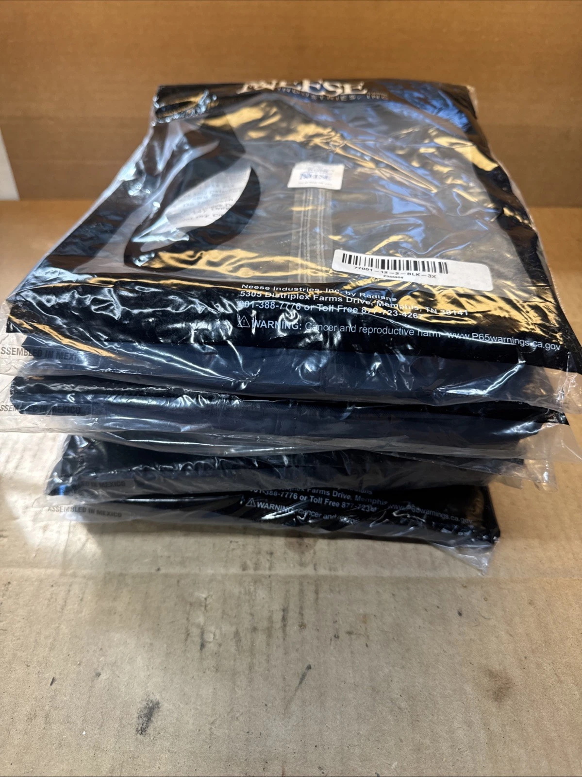Stain-Neese Industries Protective Wear 100% Waterproof 3 X Overalls - product detail image 3