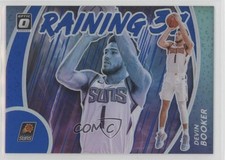 2020-21 Panini Donruss Optic Raining 3s Blue Prizm 10/49 Devin Booker #11 lz7