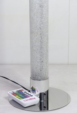 Stehlampe 120 cm mit Strasssteinen Lindby Hadis RGB LED Fernbedienung