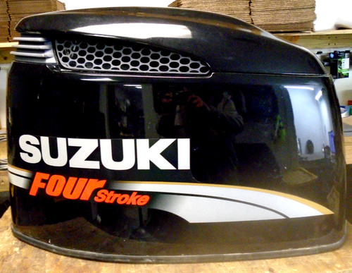 Engine Cover Set Cowling 61400-93Y40-OEP 2004 Suzuki Outboard DF250A 4Stroke