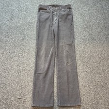 Vintage Lee Riders Corduroy Pants Mens 34x34 Chino 80s USA Made
