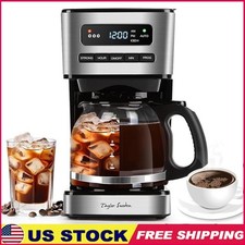 Programmable Coffee Maker 12 Cups Iced Coffee...