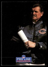 1991 Pro Line Portraits Mike Ditka Chicago Bears #89