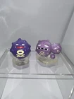 Tomy 1999 Vintage Pokemon 2”  Koffing and Weezing Mini Figures