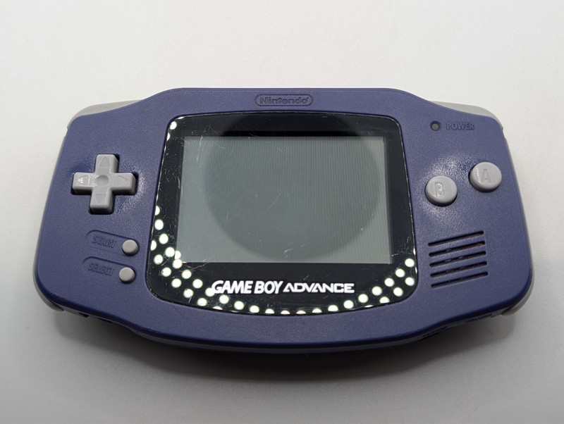 Nintendo Game Boy Advance GBA AGB-001 Indigo Console OEM Authentic Tested