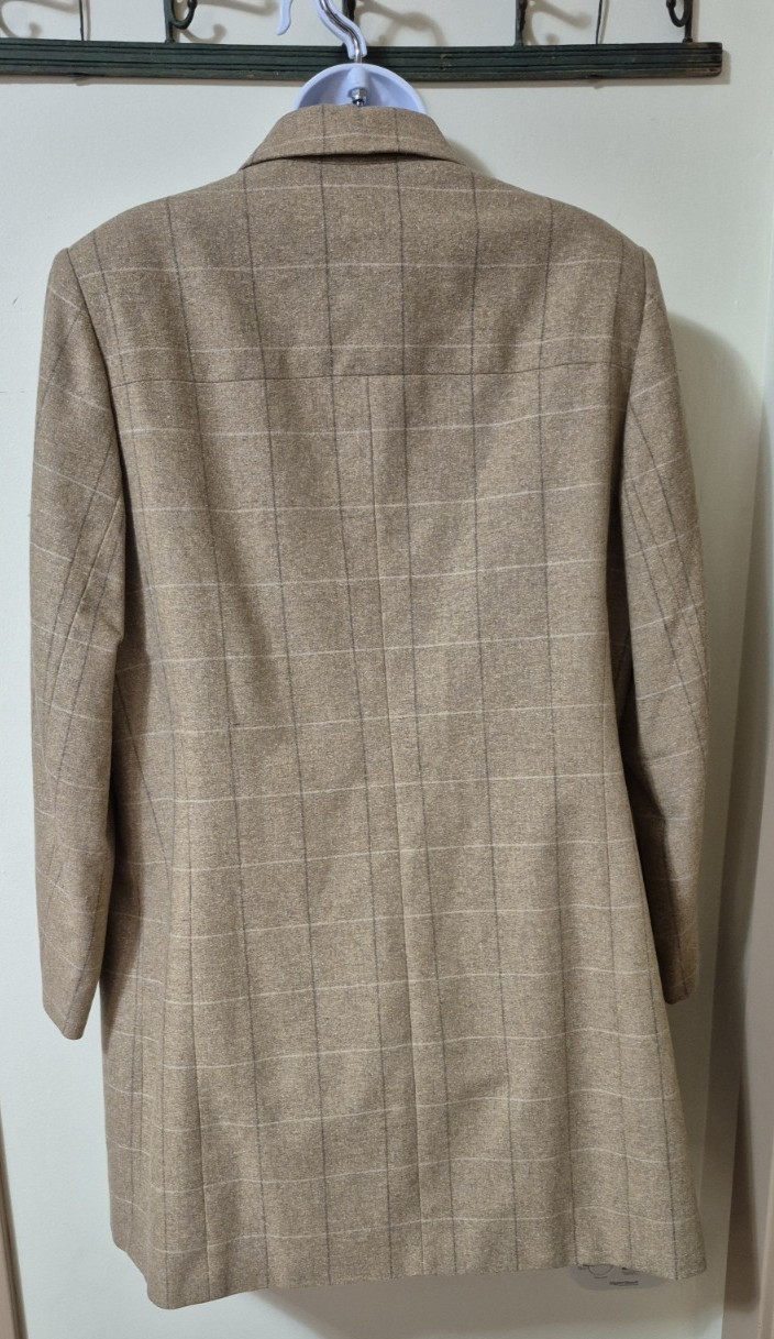 Le Suit   Wool Blend  Suit  Skirt And Long Jacket    Size 16 W